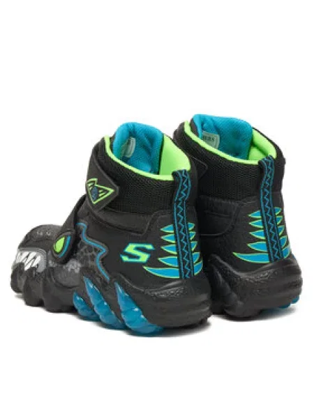 Sniego batai Skechers Skech-O-Saurus Lights BKLM juoda