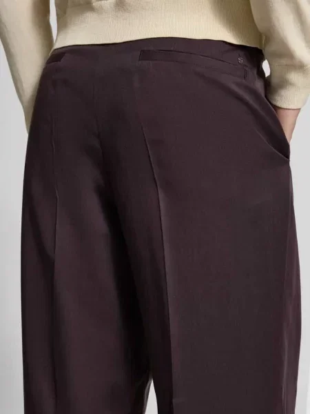 Hugo Spodnie Mężczyzna S Straight Trousers Boss brązowy