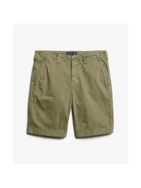 Сhinosy Superdry zielone
