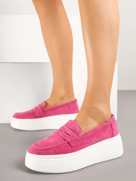 Pantofi casual Nilovira Fucsia roz