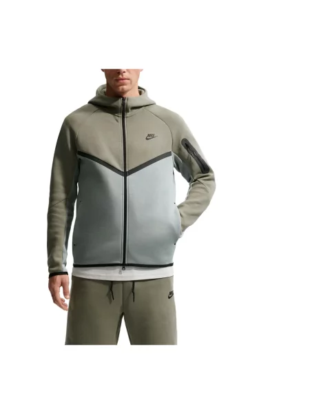 Bluza z kapturem Nike polarowa z kapturem zielona