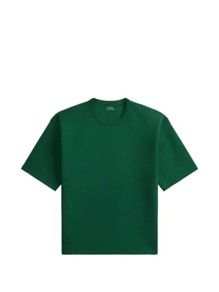 Μικρός λινό polo Polo Ralph Lauren με αυτόγραφο μωβ