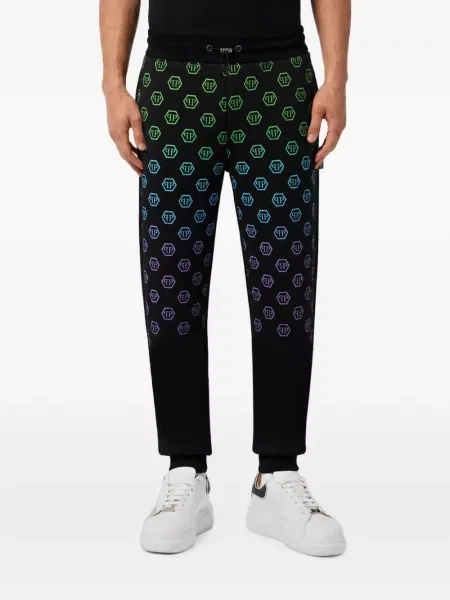 Pantaloni de jogging Philipp Plein alergare negru