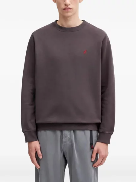 Hanorac crewneck Gramicci maro