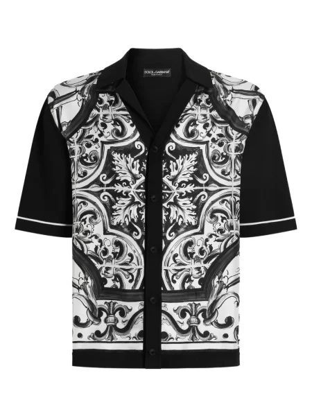 Košile Dolce & Gabbana s potiskem černá