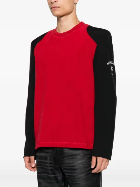 Tricou Mm6 Maison Margiela cu imagine roșu