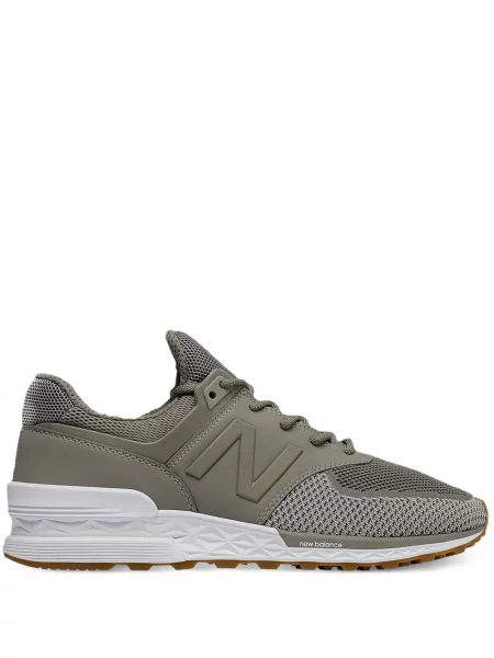 Top New Balance cu autograf alergare albastru