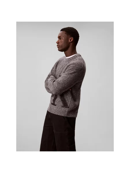 Geacă de blugi Calvin Klein Jeans gri