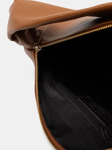 Шкіряна сумочка Answear.LAB коричневий