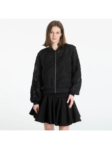 Kurtka AllSaints Jade Embellished Bomber Black 6 czarny