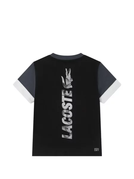 Koszulka dziecięca Lacoste czarna