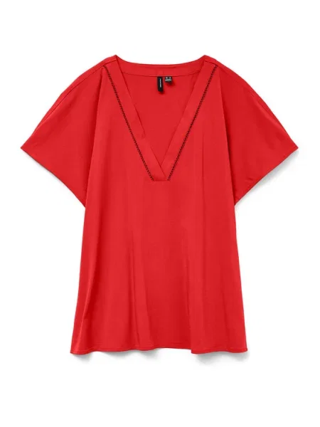 Vero Moda Blúzka Bella červená