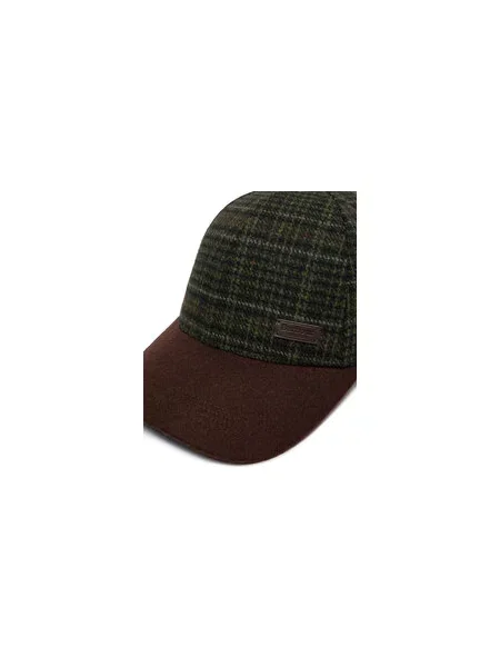 Kšiltovka Barbour Clyde hnědá