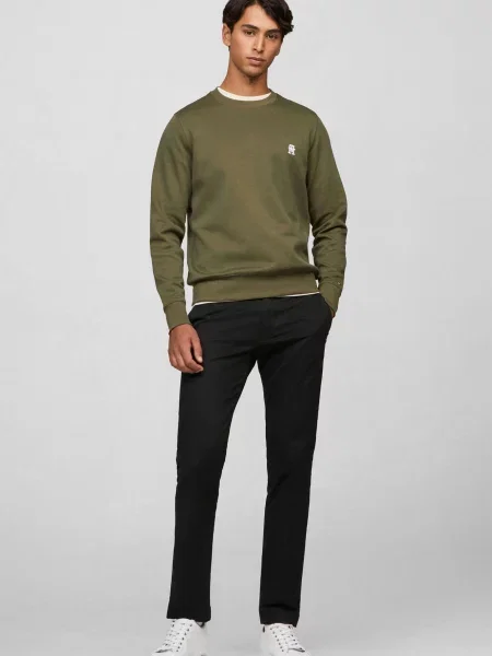 Свитшот Tommy Hilfiger зеленый