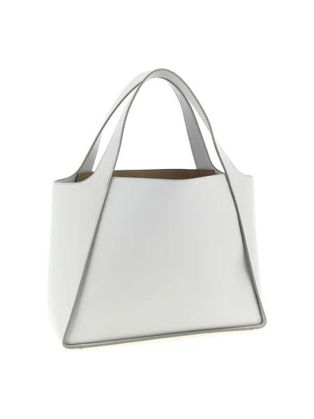 Shopperka Stella Mccartney z logo szara