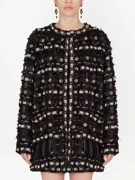 Μπλέιζερ Dolce & Gabbana με κέντημα μαύρο