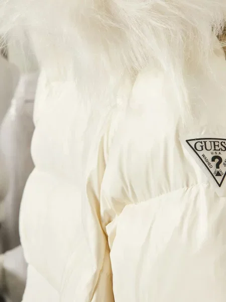 Детский пуховик Guess белый