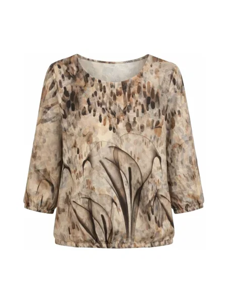 Bluzka 2-biz brązowa