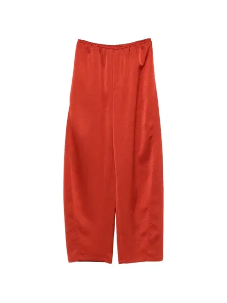 Talie elastică talie pantaloni Nanushka portocaliu
