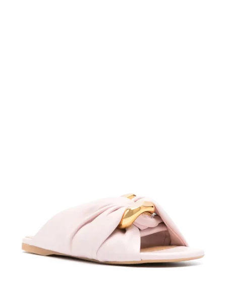 Sandale Jw Anderson din piele roz