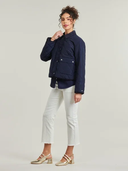 Geacă Tommy Hilfiger albastru