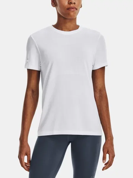 Bežecké tričko Under Armour biela