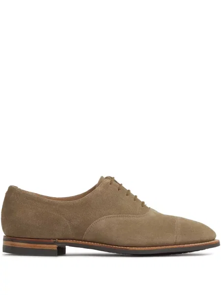 Oxford Crockett & Jones din piele de căprioară