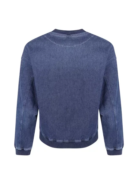 Bluza sportowa Emporio Armani niebieska