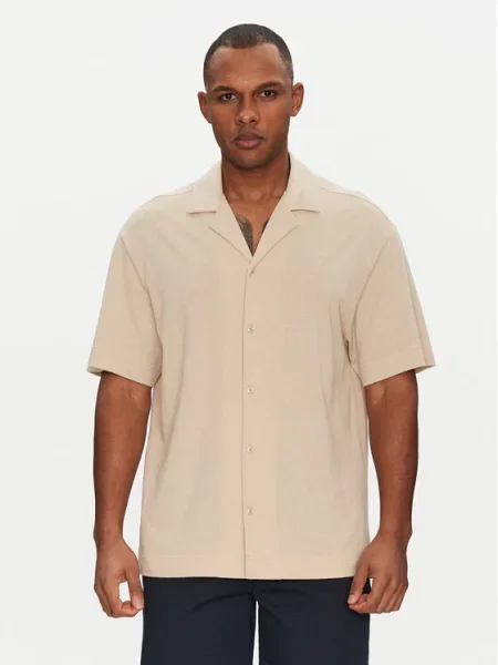 Emporio Armani Underwear Košeľa béžová