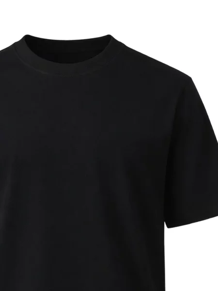 Тениска Dsquared2 с кръгло деколте черно
