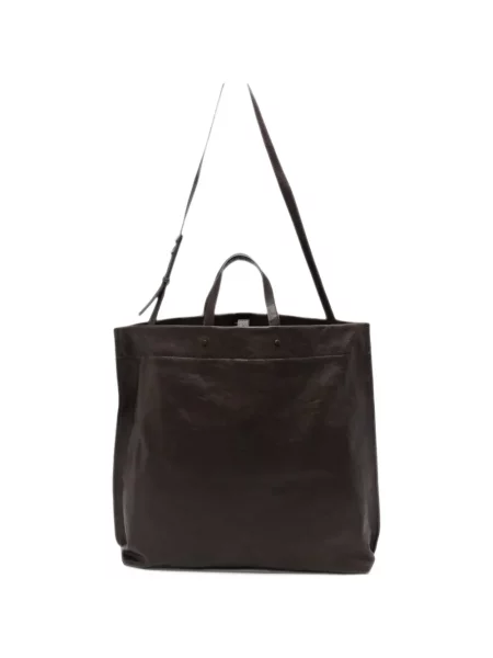 Geantă shopper Lihann George din piele maro