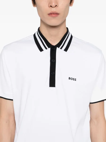 Polo Boss alb