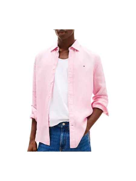 Košeľa Tommy Hilfiger ružová