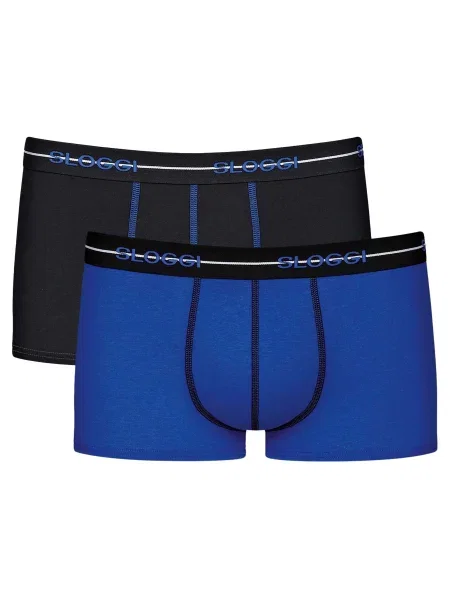 SLOGGI Boxerky tmavě modrá / černá bílá