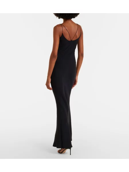 Rochie Tom Ford din satin negru