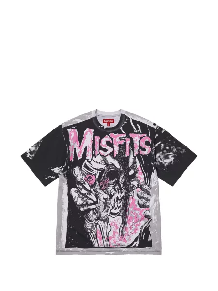 Tricou Supreme cu imagine negru