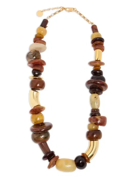 Colier Dsquared2 cu mărgele auriu