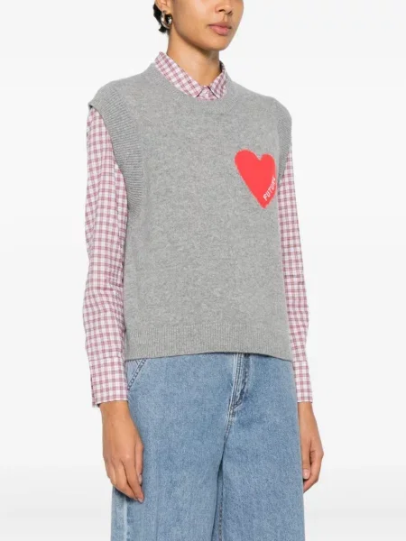 Елек From Future със сърца сиво