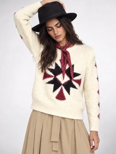 Pulover Pepe Jeans alb
