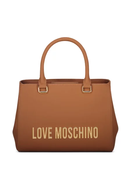 Geantă de mână Love Moschino cu autograf