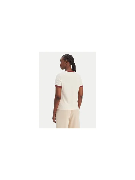 Guess Póló Ekru Regular Fit