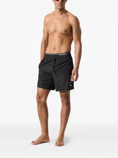 Slip de baie Karl Lagerfeld negru