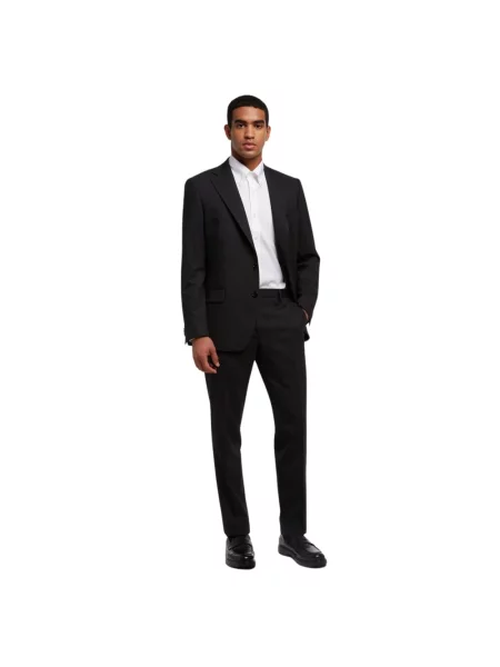 Garnitur Brooks Brothers wełniany szary
