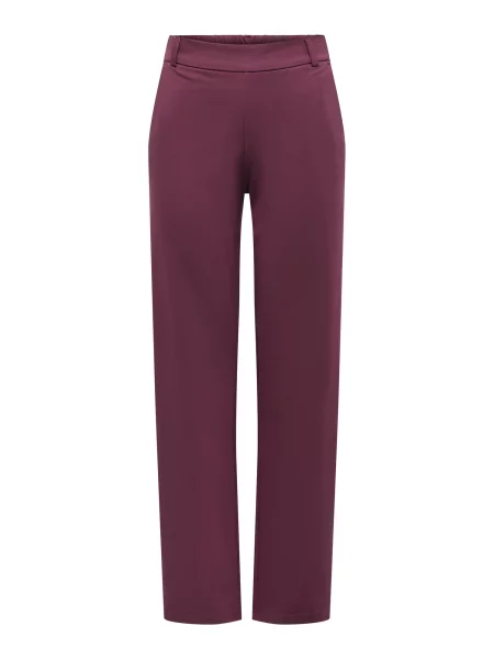 ONLY Pantaloni ONLPoptrash vin roșu