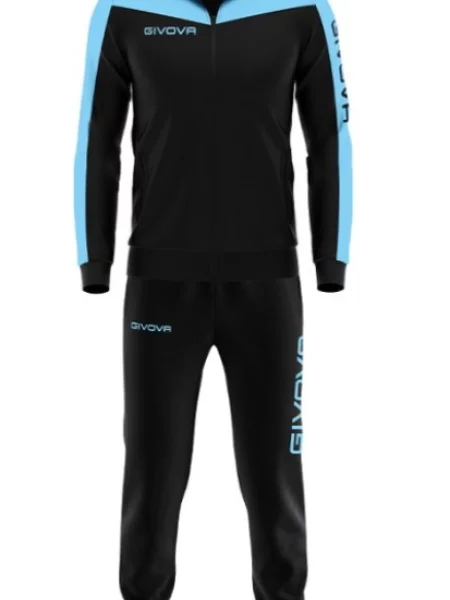 GIVOVA dres komplet spodnie i bluza S czarny