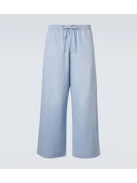 Pantaloni Loewe albastru