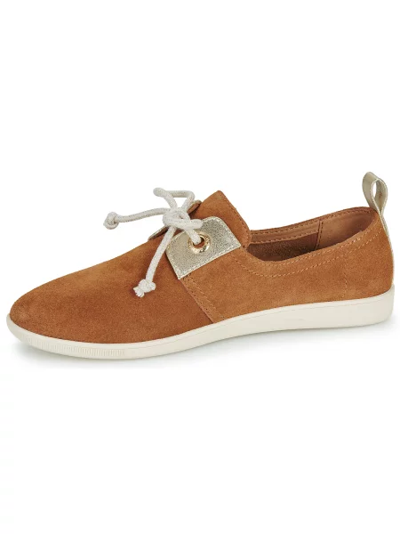Pantofi Armistice cu strasuri maro