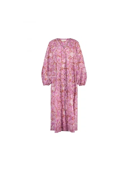 Maksi sukienka maxi Fabienne Chapot w kwiatki różowa