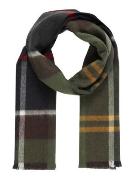 Fular Barbour albastru