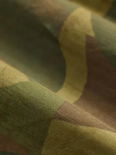 Spodnie Ralph Lauren Rrl z nadrukiem w kamuflażu zielone